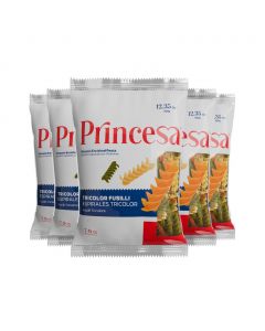 Princesa Tricolor Pasta 5 Units / 350 g
