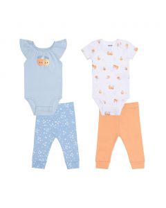 Pekkle Baby Girl Set 4 Pieces