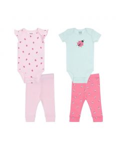 Pekkle Baby Girl Set 4 Pieces