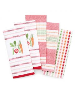 Town and Country Cotton Kitchen Towels 5 Units / 41 cm x 66 cm / 16“ x 26”