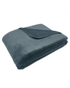 Bombay Soft Velvet Polyester Fabric Blanket 152.4 cm x 177.8 cm / 60" x 70"