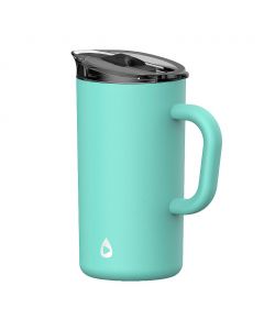 Refreshed Stainless Steel Pitcher with Handle and Lid 1.98 L / 66.95 oz