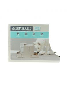 Yes Pets Automatic Pet Food and Water Dispenser