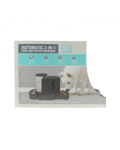 Yes Pets Automatic Pet Food and Water Dispenser