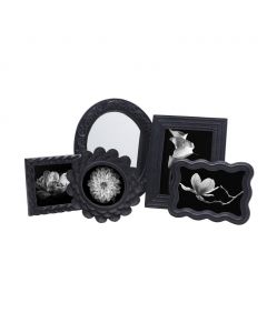 Melannco Mirror and Frame Set 5 Units