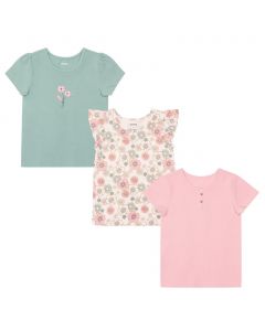 Pekkle T-Shirt for Girls 3 Pieces