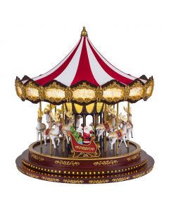 Mr. Christmas Musical Carousel with Lights 43.18 cm / 17"