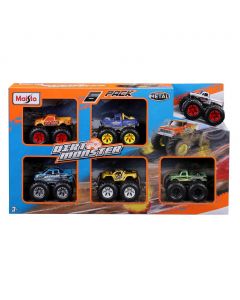 Maisto All-Terrain Play Trucks 6 Units