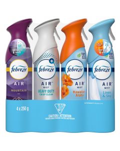 Febreze Air Fresheners 4 Units / 250 g / 8.8 oz