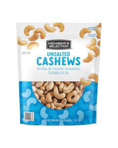 Selection Unsalted Roasted Cashew Nuts 907 g / 32 oz