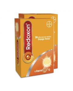 Redoxon Orange Flavor Vitamin C Tablet 72 Units / 1 g / 0.03 oz