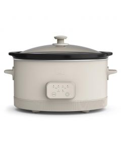Bella Slow Cooker with 3 Temperatures and Removable Bowl 5.68 L / 1.50 gal