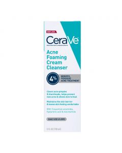 CeraVe Anti-Acne Foam Cleansing Cream 150 mL / 5.07 oz