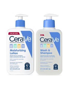 CeraVe Baby Shampoo and Moisturizing Lotion 2 Units / 237 mL