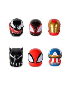 Disney 6-Piece Disney Junior and Marvel Toy Vehicles with Pull-Back Action