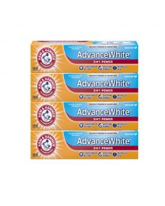 Arm & Hammer Advance White 3 in 1 Toothpaste 4 Units  / 120 g