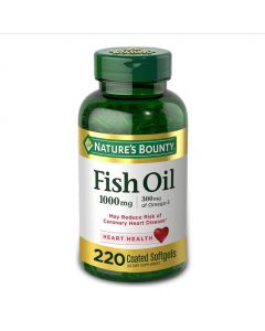 Nature's Bounty Omega-3 Fish Oil 220 Softgels / 1 000 mg
