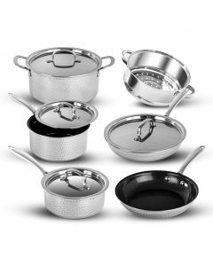 Granitestone 10-Piece Stainless Steel Cookware
