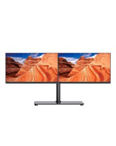 Harkn 54.61 cm / 21.5" Inches Dual LED Monitor with Adjustable Desk Stand 05445