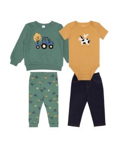 Pekkle Set for Children Cotton 4 Pieces