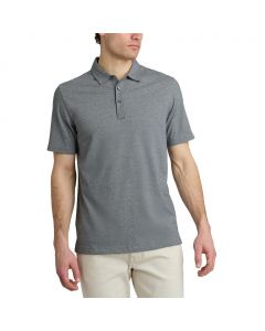 English Laundry Men's Short-Sleeve Micro Stripe Fabric Polo T-Shirt