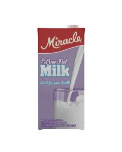 Miracle Reconstituted Low Fat Milk 12 Units / 1 L / 33.81 oz