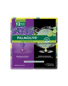 Palmolive Assorted Bath Soap Bars 12 Units / 100 g / 3.5 oz