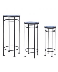 Ceramic Plant Stand Set 3 Pieces