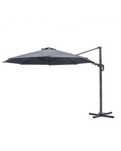 Aluminum Outdoor Hanging Umbrella 3.35 m / 11'