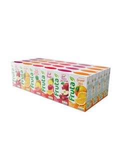 Fruta Premium Assorted Fruit Flavor Juice 24 Units / 250 mL