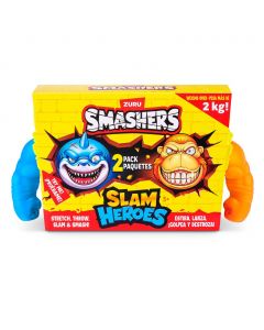 Smashers Slam Heroes Flexible Gorilla Toy 2 Units