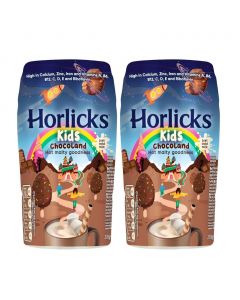 Horlicks Chocolate Flavor Malt Powder Drink 2 Units / 270 g / 9.5 oz