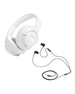 JBL Headband Headphones and Wired Earbuds with Bluetooth Set