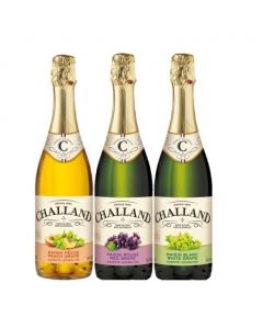 Challand Assorted Alcohol-Free Sparkling Wine 3 Units / 750 mL / 25.36 oz