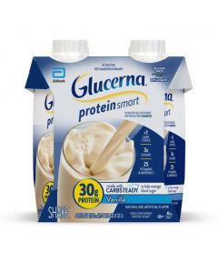 Glucerna Protein Smart Vanilla Flavor Liquid Shake 4 Units / 330 mL / 11 oz
