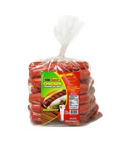 Reggae Jammin Chicken Frankfurters Sausages 1.2 kg / 2.6 lb