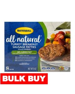 Butterball Turkey Sausage Patties 2 Units / 226 g / 8 oz
