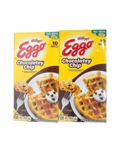 Kellogg's Chocolatey Chip Waffles 2 Pack / 349 g / 12.3 oz