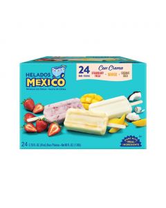 Helado Mexico Ice Cream Bars 24 Units / 81 mL / 2.74 oz