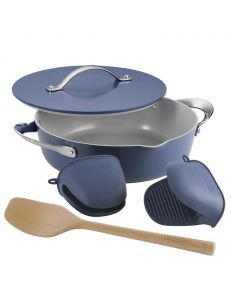Tramontina Frying Pan 4.2 L with Ceramic Coating 5 Pieces