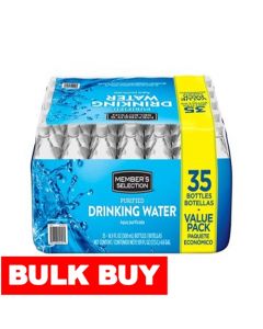 Selection Purified Water with Added Minerals 35 Units / 500 mL / 16.9 oz