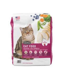 Selection Cat Food for All Ages Chicken and Peas Flavor 6.8 kg / 15 lb