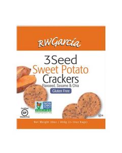 RW Garcia Sweet Potato Gluten-Free Crackers 2 Units / 425 g / 15 oz