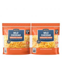Selection Shredded Cheddar Cheese 2 Units / 680 g / 1.5 lb