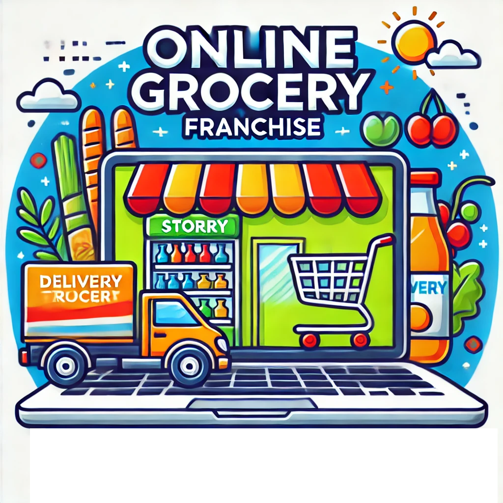 Virtual Mart Franchise Illustration